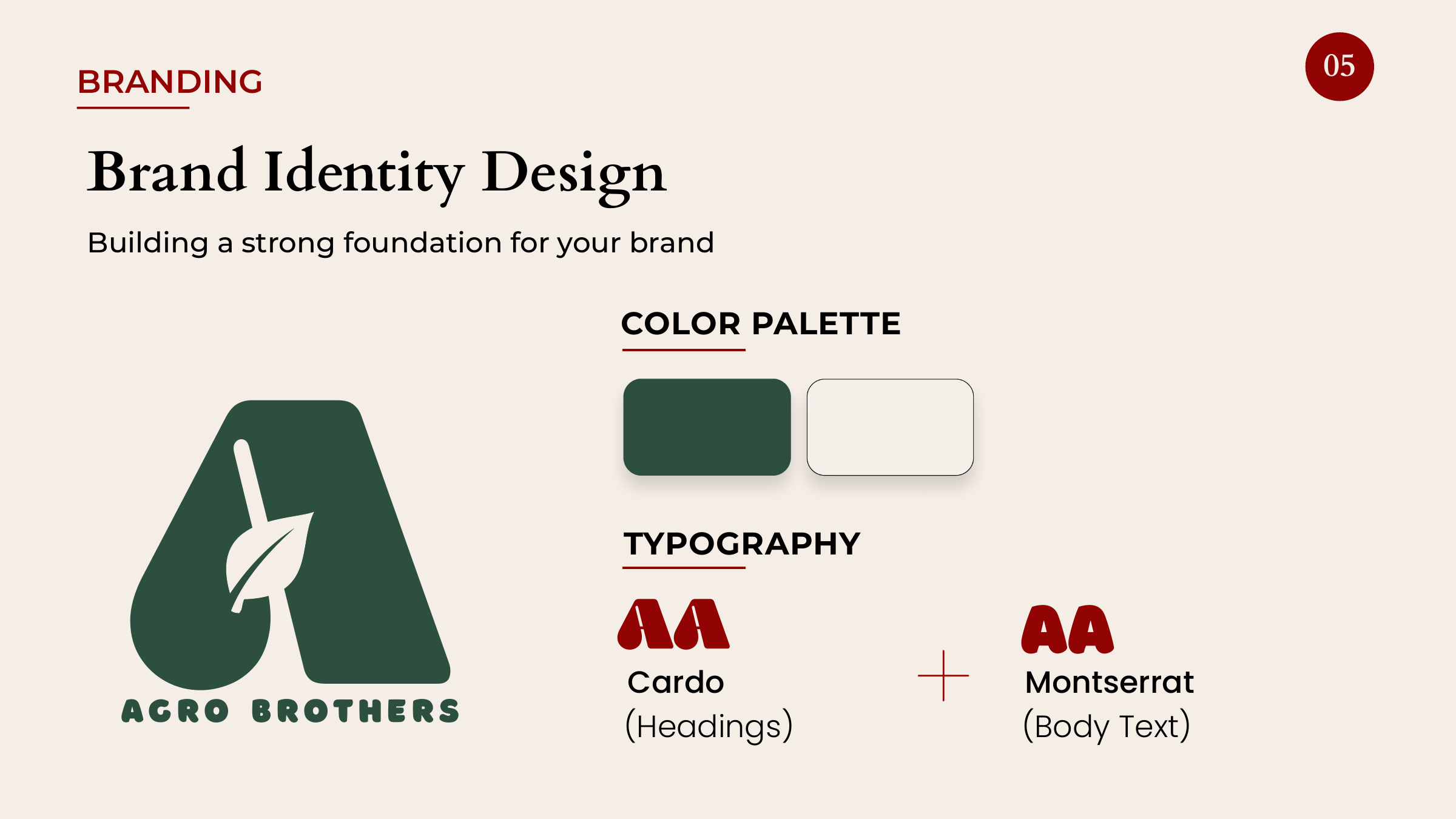 Agro Brothers brand identity by Raunil